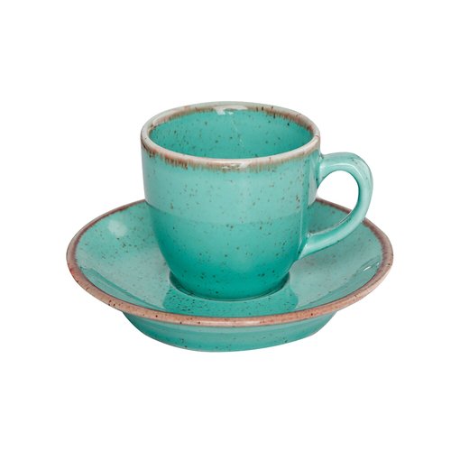 Porland Turquoise Saucer ø 120 mm, Laguna Porland Turquoise Saucer ø 120 mm, Laguna