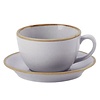 Porland Grey Saucer ø 120 mm, Ashen