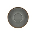 Porland Grey Saucer ø 160 mm, Stone