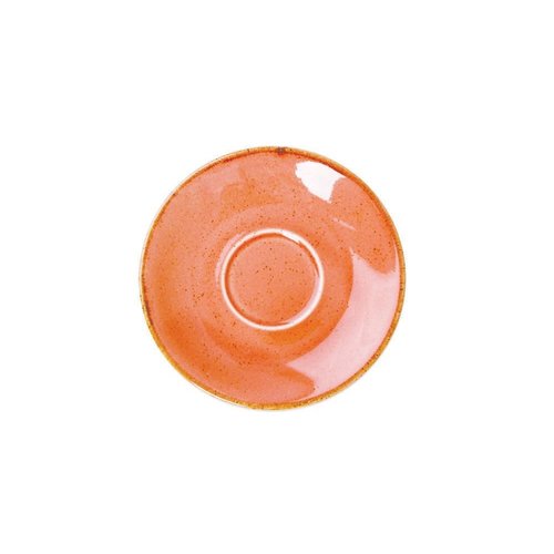 Porland Orange Saucer ø 120 mm, Amber Porland Orange Saucer ø 120 mm, Amber