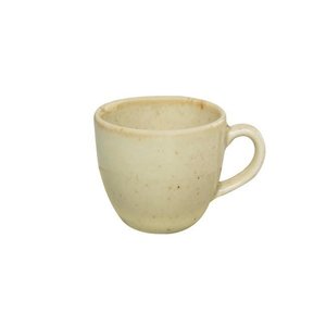 Porland Stackable Cream Espresso Cup 80 ml, Sun