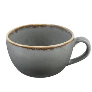 Porland Filiżanka elegancka sztaplowana szara 250 ml, Stone Porland Filiżanka elegancka sztaplowana szara 250 ml, Stone