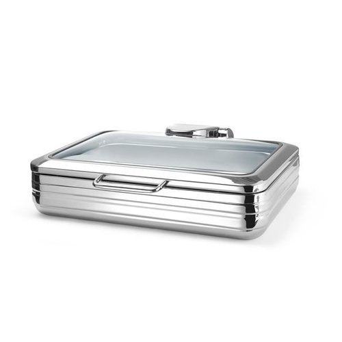 Fine Dine Podgrzewacz indukcyjny lub na pastę z przeszkloną pokrywą na zawiasach GN 1/1 Fine Dine Podgrzewacz indukcyjny lub na pastę z przeszkloną pokrywą na zawiasach GN 1/1