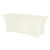 Fine Dine Rectangular tablecloth Symposium cream 120mm