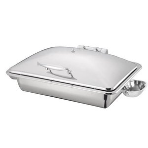Fine Dine Induction Chafing Dish with Full Hinged Cover 9 L GN 1/1 Fine Dine Induction Chafing Dish with Full Hinged Cover 9 L GN 1/1