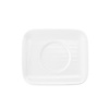 Porland White Saucer 120mm, Bach