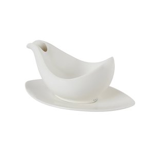 Porland Sauce Boat with saucer Porland Sauce Boat with saucer