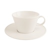 Porland Cream Saucer ø 120 mm, Line Porland Cream Saucer ø 120 mm, Line