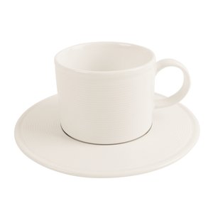 Porland Stackable Cream Cup 180 ml, Line Porland Stackable Cream Cup 180 ml, Line