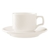 Porland Stackable Cream Espresso Cup 75 ml, Storm Porland Stackable Cream Espresso Cup 75 ml, Storm