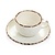 Fine Dine Stackable Cream Cup with Saucer 230 ml, Earth Colours Opal