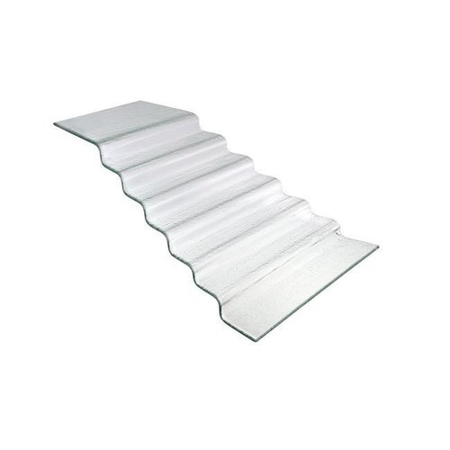 Fine Dine Seven-step transparent glass buffet stairs Fine Dine Seven-step transparent glass buffet stairs