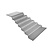 Fine Dine Seven-step black glass buffet stairs