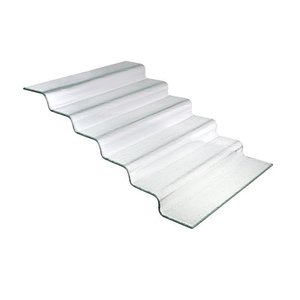 Fine Dine Six-step transparent glass buffet stairs Fine Dine Six-step transparent glass buffet stairs