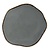 Porland Shallow Plate, Ø340 mm, Irregular, Stone