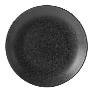 Porland Shallow Plate, Ø300 mm, Coal Porland Shallow Plate, Ø300 mm, Coal