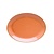 Porland Oval platter 240 mm Amber