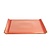 Porland Steak Plate 320 mm, Square, Amber