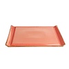 Porland Steak Plate 320 mm, Square, Amber