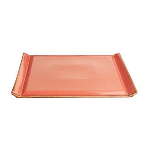 Porland Steak Plate 320 mm, Square, Amber Porland Steak Plate 320 mm, Square, Amber