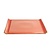 Porland Steak Plate 320 mm, Square, Amber