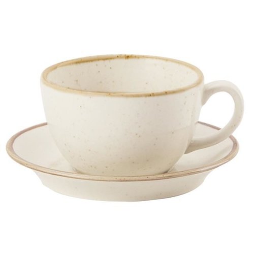 Porland Cream Saucer ø 160 mm, Sand Porland Cream Saucer ø 160 mm, Sand