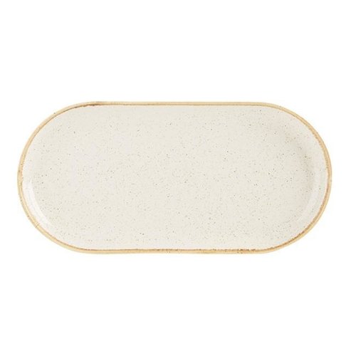Fine Dine Oval platter Sand 300x150mm Fine Dine Oval platter Sand 300x150mm