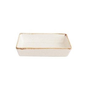 Porland Dish for appetizers Sand 130x100mm Porland Dish for appetizers Sand 130x100mm