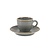 Porland Stackable Grey Espresso Cup 80 ml, Stone