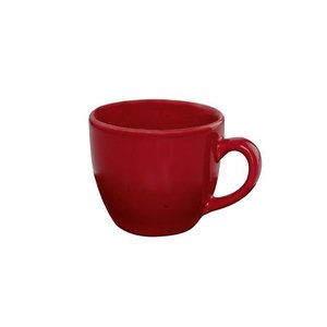 Porland Filiżanka sztaplowana do espresso czerwona 80 ml, Magma Porland Filiżanka sztaplowana do espresso czerwona 80 ml, Magma