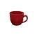 Porland Stackable Red Espresso Cup 80 ml, Magma