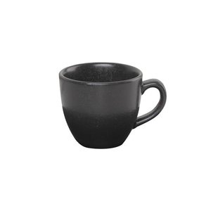 Porland Stackable Black Espresso Cup 80 ml, Coal Porland Stackable Black Espresso Cup 80 ml, Coal