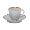 Porland Stackable Grey Espresso Cup 80 ml, Ashen