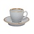 Porland Stackable Grey Espresso Cup 80 ml, Ashen