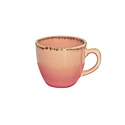 Porland Stackable Orange Espresso Cup 80 ml, Amber
