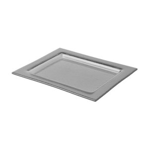 Fine Dine Glass tray black GN 1/2