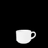 Churchill Stackable White Cup 220 ml, Profile