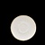 Churchill White Saucer ø 156 mm, Stonecast