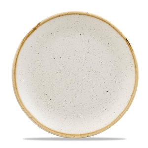 Churchill Shallow Plate, Ø165 mm, Stonecast Barley White