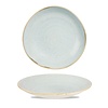 Churchill Deep Plate, Ø253 mm, 1100 ml, Irregular, Stonecast Duck Egg