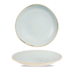 Churchill Deep Plate, Ø253 mm, 1100 ml, Irregular, Stonecast Duck Egg Churchill Deep Plate, Ø253 mm, 1100 ml, Irregular, Stonecast Duck Egg