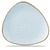 Churchill Shallow Plate, Ø229 mm, Triangular, Stonecast Duck Egg