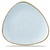 Churchill Shallow Plate, Ø229 mm, Triangular, Stonecast Duck Egg