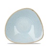 Churchill Deep Plate, Ø235 mm, 600 ml, Triangular, Stonecast Duck Egg