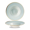 Churchill Deep Plate with Wide Rim, Ø240 mm, 284 ml, Stonecast Duck Egg