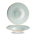 Churchill Deep Plate with Wide Rim, Ø240 mm, 284 ml, Stonecast Duck Egg