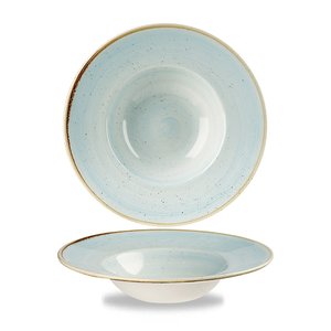 Churchill Deep Plate with Wide Rim, Ø240 mm, 284 ml, Stonecast Duck Egg Churchill Deep Plate with Wide Rim, Ø240 mm, 284 ml, Stonecast Duck Egg