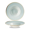 Churchill Deep Plate with Wide Rim, Ø240 mm, 284 ml, Stonecast Duck Egg
