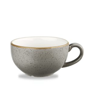 Churchill Stackable Grey Cappuccino Cup 227 ml, Stonecast Churchill Stackable Grey Cappuccino Cup 227 ml, Stonecast