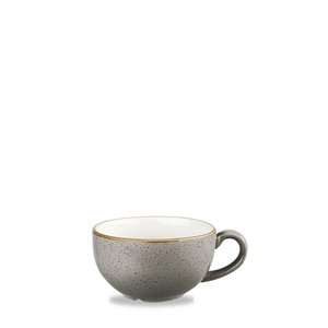 Churchill Stackable Grey Cappuccino Cup 340 ml, Stonecast Churchill Stackable Grey Cappuccino Cup 340 ml, Stonecast